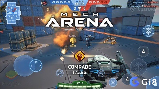 Cấu hình tải Mech Arena trên máy tính