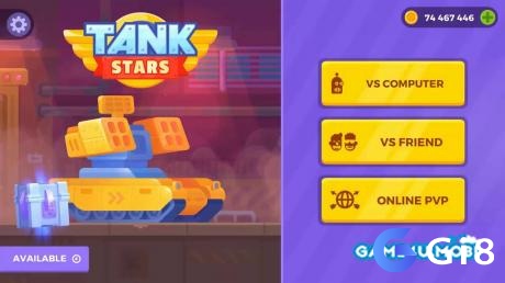 Tank Stars có chế độ chơi online và offline