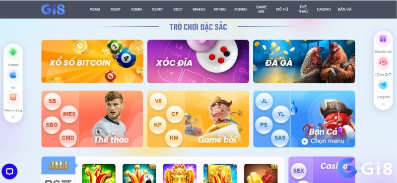 Đa dạng hình thức giải trí trực tuyến để anh em bet thủ lựa chọn