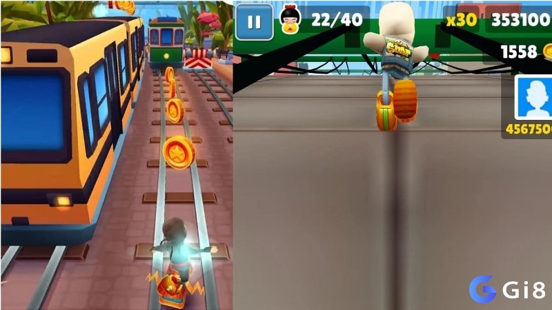 Lối chơi Subway Surfers rất đơn giản